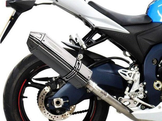 DELKEVIC Suzuki GSX-R1000 (12/16) Full Exhaust System with 13" Tri-Oval Silencer