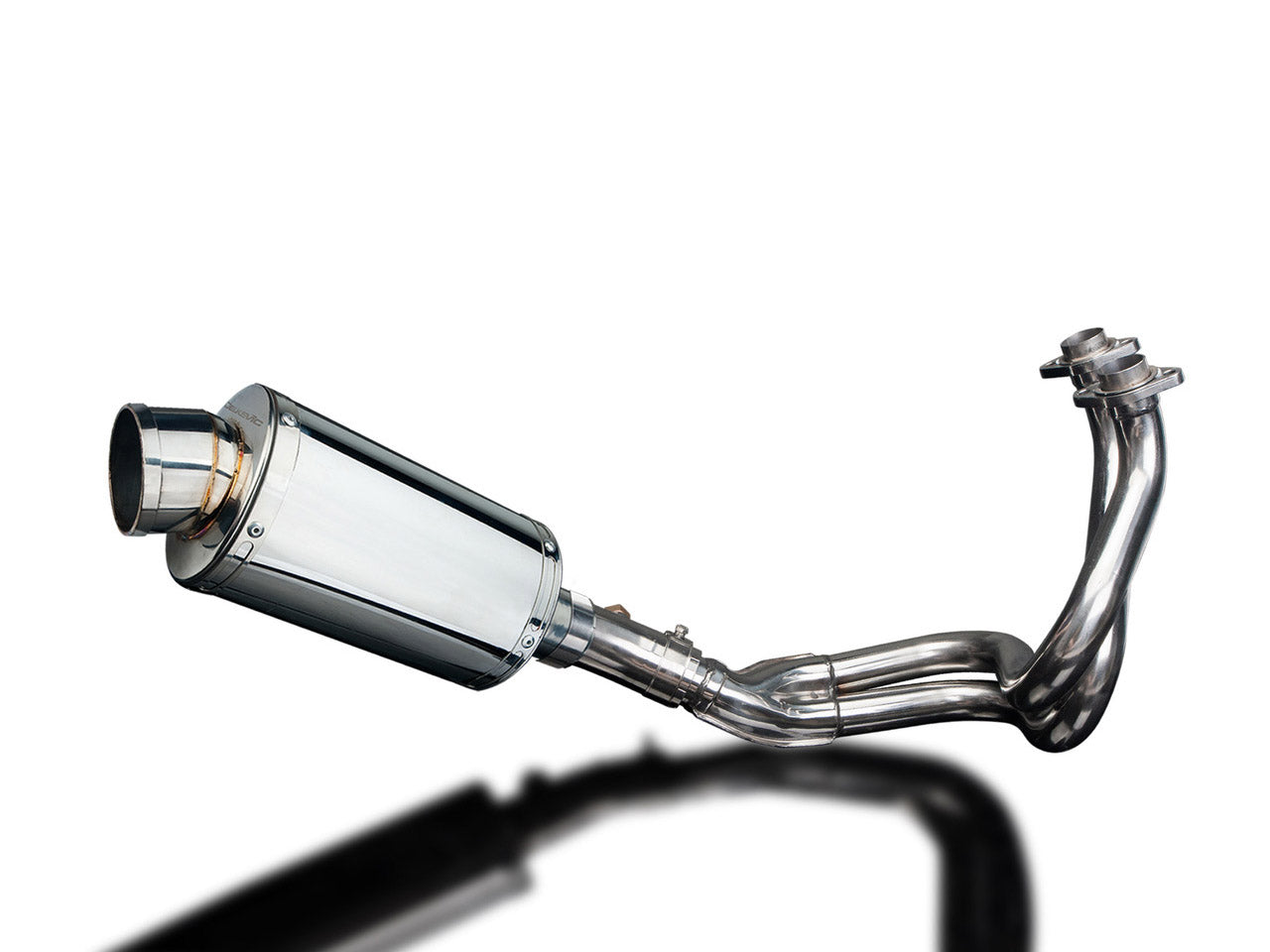 DELKEVIC Kawasaki Versys 650 (07/14) Full Exhaust System with SS70 9" Silencer