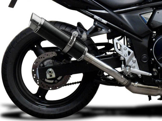 DELKEVIC Suzuki GSF650 Bandit (09/15) Full Exhaust System DL10 14" Carbon