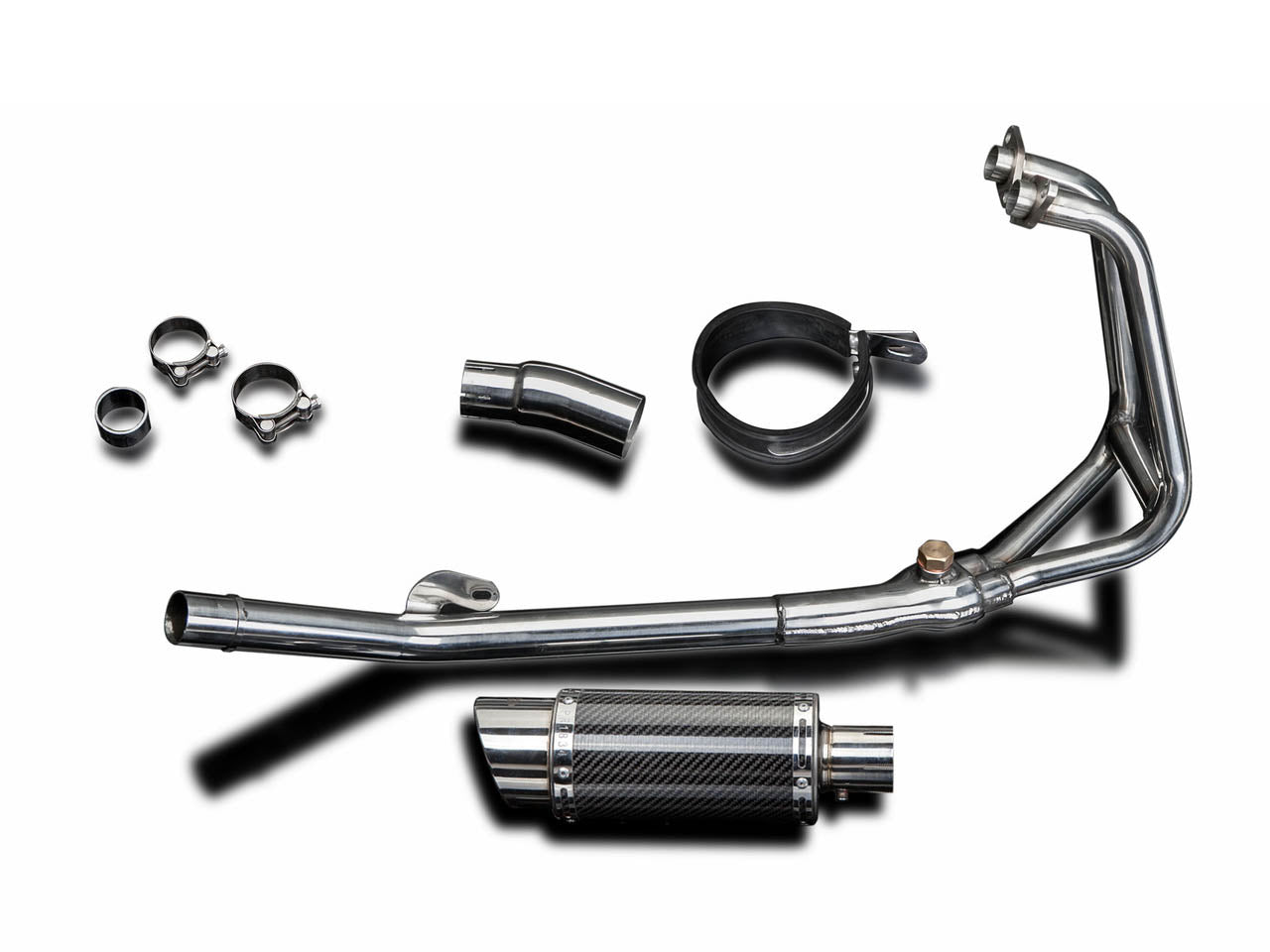 DELKEVIC Kawasaki Ninja 250R (11/13) Full Exhaust System with Mini 8" Silencer