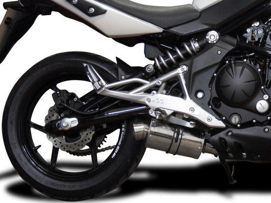 DELKEVIC Kawasaki ER-6N (09/11) Full Exhaust System with SS70 9" Silencer