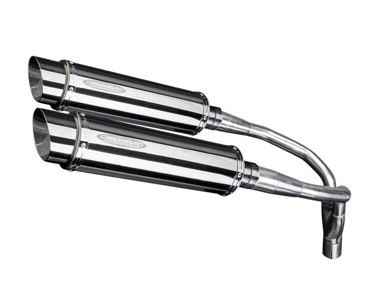 DELKEVIC Honda CB900F (02/07) Slip-on Exhaust SL10 14"