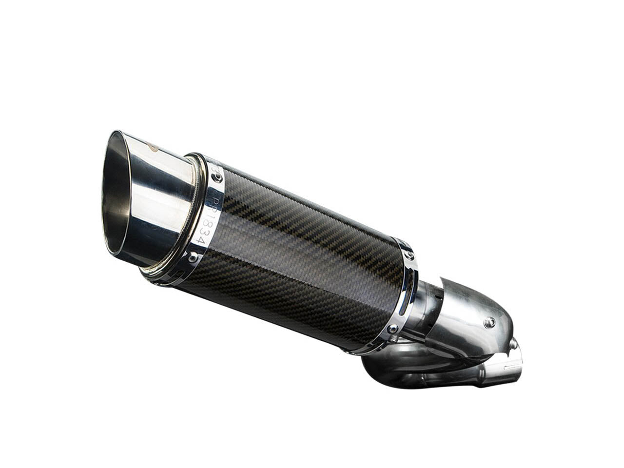 DELKEVIC Aprilia Tuono V4 1000 R (11/13) Slip-on Exhaust Mini 8" Carbon