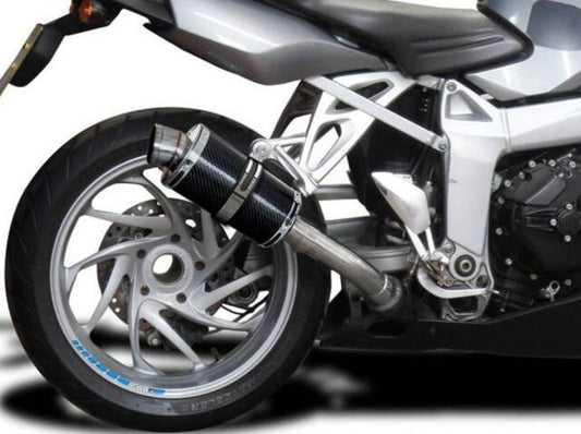 DELKEVIC BMW K1200S Slip-on Exhaust DS70 9" Carbon