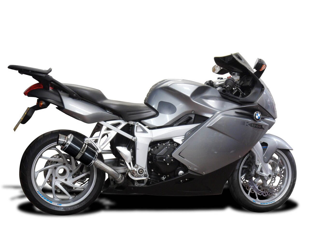 DELKEVIC BMW K1200S Slip-on Exhaust DS70 9" Carbon