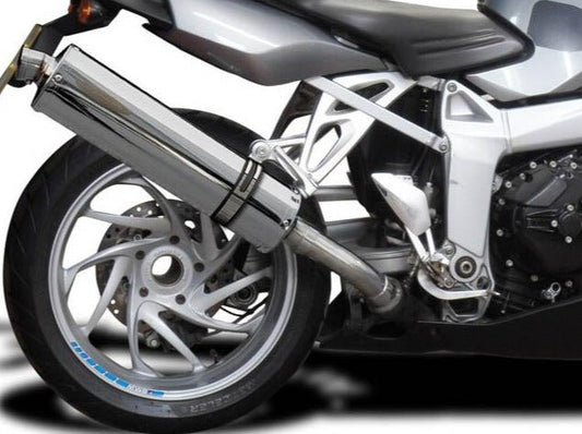 DELKEVIC BMW K1200S Slip-on Exhaust Stubby 18"