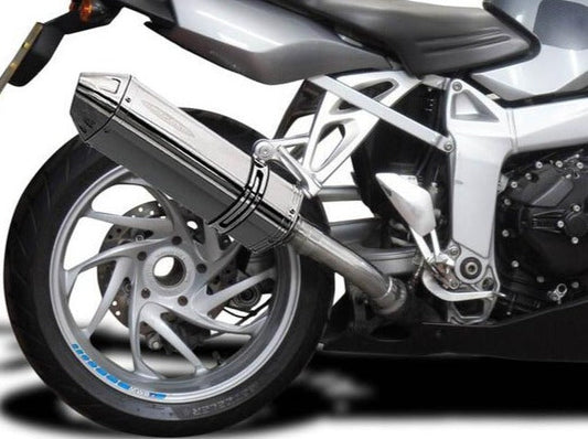 DELKEVIC BMW K1200S Slip-on Exhaust 13" Tri-Oval
