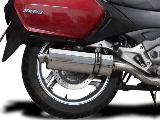 DELKEVIC Honda NT700V Deauville (06/14) Slip-on Exhaust Stubby 14"