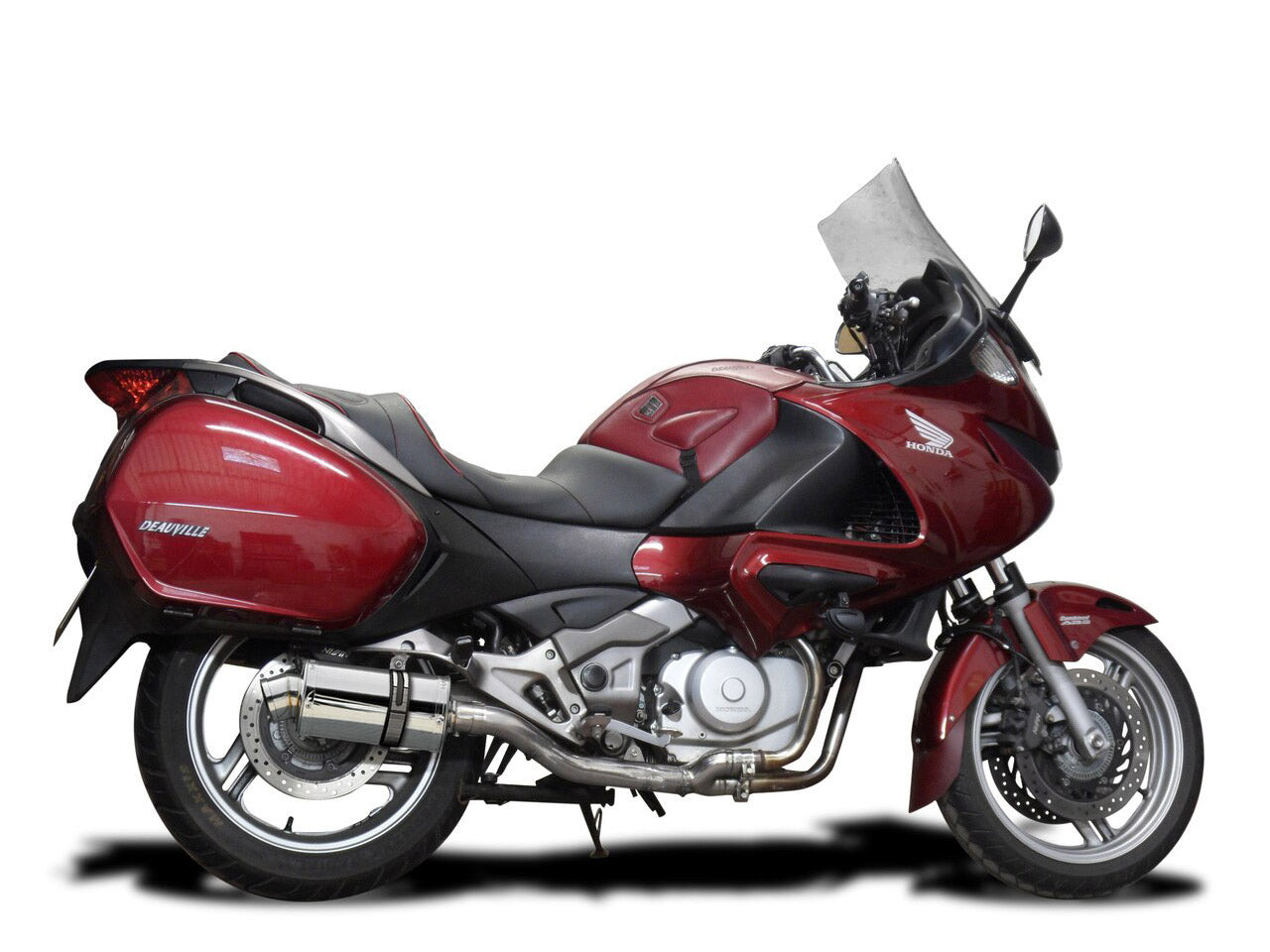 DELKEVIC Honda NT700V Deauville (06/14) Slip-on Exhaust SS70 9"