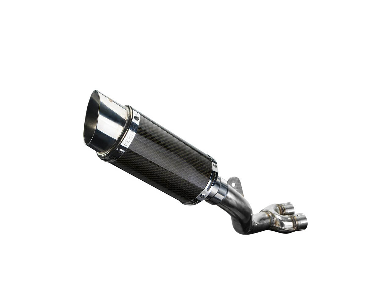 DELKEVIC Honda CB1000R (08/16) Slip-on Exhaust Mini 8" Carbon