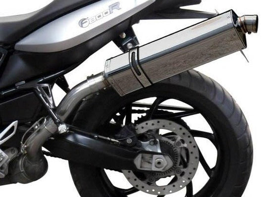 DELKEVIC BMW F800R (09/16) Slip-on Exhaust Stubby 17" Tri-Oval
