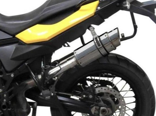 DELKEVIC BMW F650GS / F700GS / F800GS Slip-on Exhaust Mini 8"