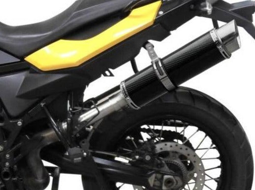 DELKEVIC BMW F650GS / F700GS / F800GS Slip-on Exhaust DL10 14" Carbon