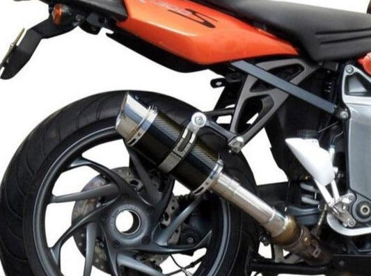 DELKEVIC BMW K1300S Slip-on Exhaust Mini 8" Carbon