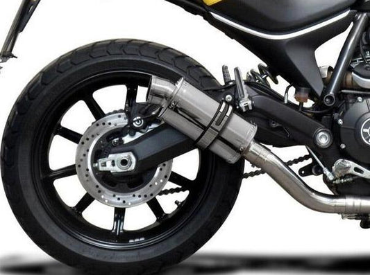 DELKEVIC Ducati Scrambler 800 (15/22) Slip-on Exhaust SS70 9"