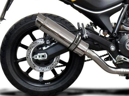 DELKEVIC Ducati Scrambler 800 (15/22) Slip-on Exhaust SL10 14"