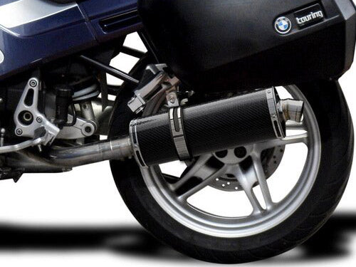 DELKEVIC BMW R1150RS Slip-on Exhaust Stubby 14" Carbon