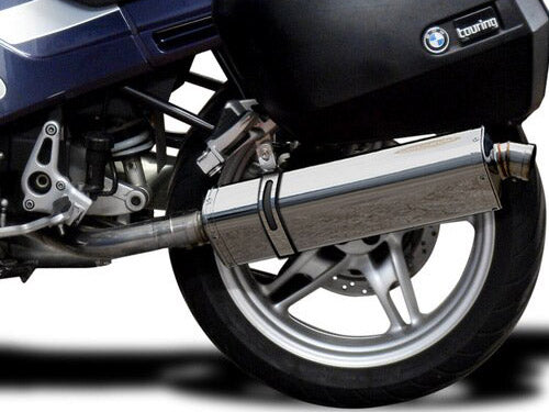 DELKEVIC BMW R1150RS Slip-on Exhaust Stubby 17" Tri-Oval