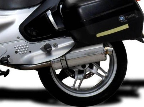 DELKEVIC BMW R1150RT Slip-on Exhaust Stubby 14"