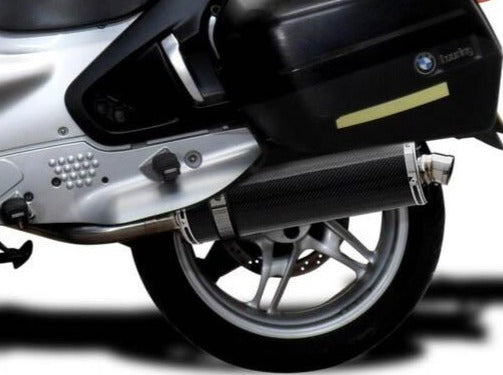 DELKEVIC BMW R1150RT Slip-on Exhaust Stubby 18" Carbon