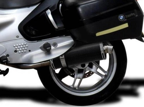 DELKEVIC BMW R1150RT Slip-on Exhaust Stubby 14" Carbon