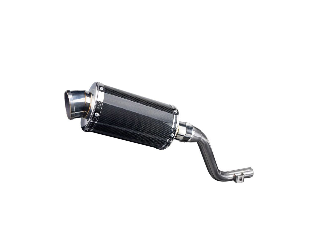 DELKEVIC Honda CRF250M Slip-on Exhaust DS70 9" Carbon