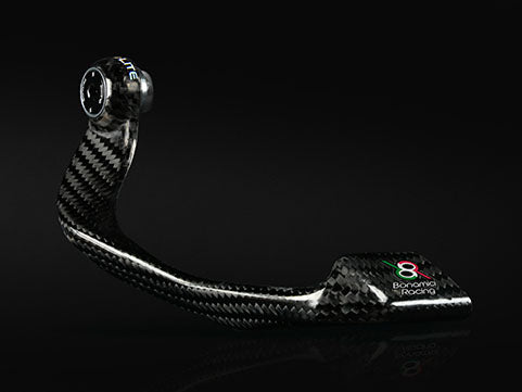 LPLITE1_R - BONAMICI RACING Triumph Street Triple 765R / RS / RS Moto2 (2023+) Carbon Brake Lever Protection (including adapter)