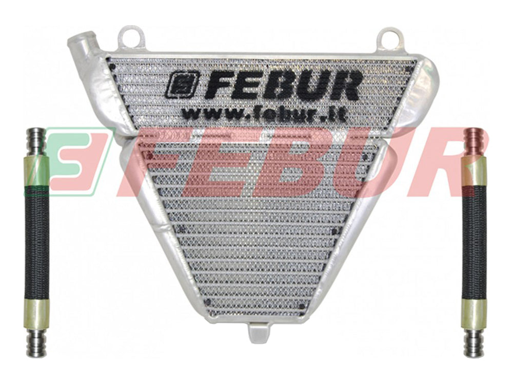 FEBUR Ducati Panigale 1199/899/1299 Racing Water and Oil Radiator ...