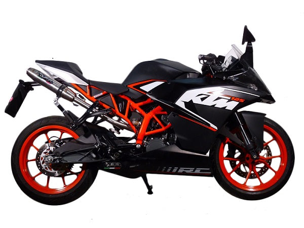 GPR KTM 390 RC (15/16) Slip-on Exhaust "Deeptone Inox"