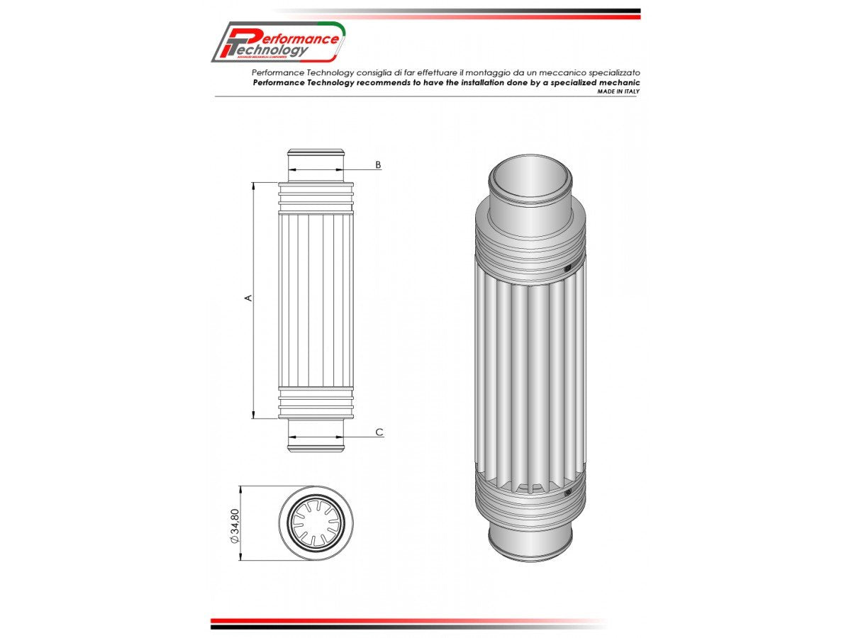 RDCS - PERFORMANCE TECHNOLOGY Universal Water Line Cooler (single)