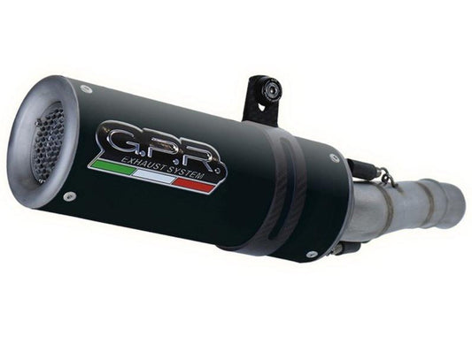 GPR Honda CBR250R Slip-on Exhaust "M3 Black Titanium" (EU homologated)