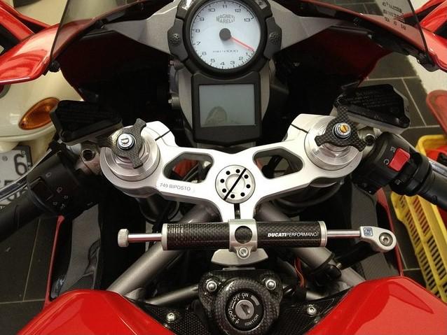 RF1701X - DUCABIKE Ducati Carbon Fork Spring Preload Adjusters Kit (17 mm)