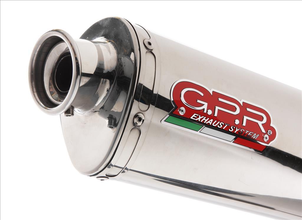 GPR Honda VFR800X Crossrunner (17/19) Slip-on Exhaust "Trioval" (EU homologated)