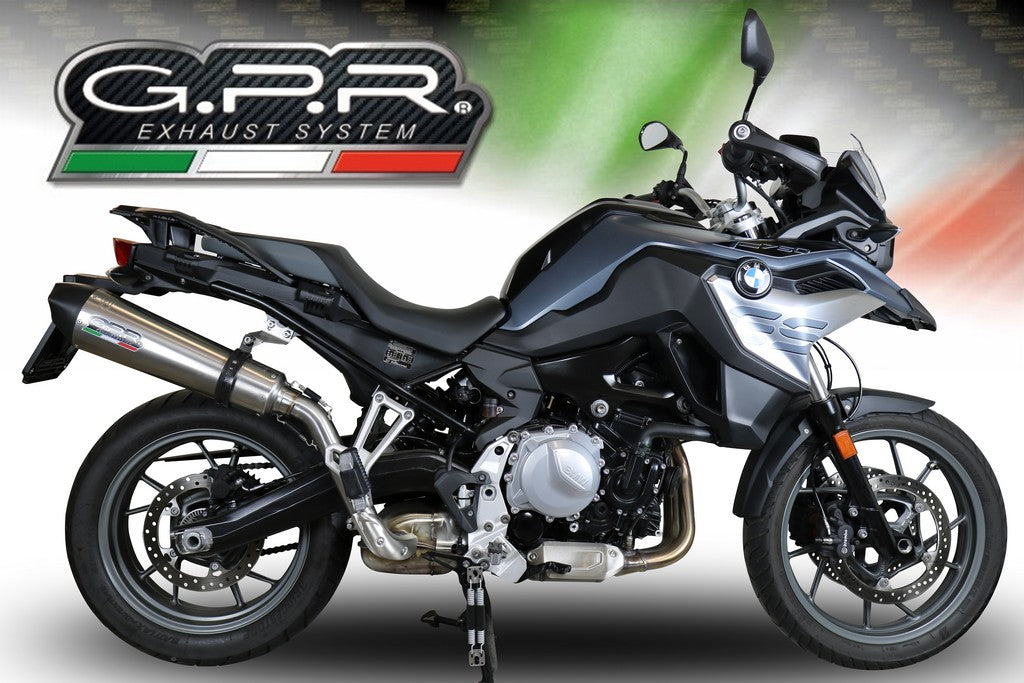 GPR Kawasaki KLZ 1000 Versys (17/19) Slip-on Exhaust "GP Evo 4 Titanium" (EU homologated)