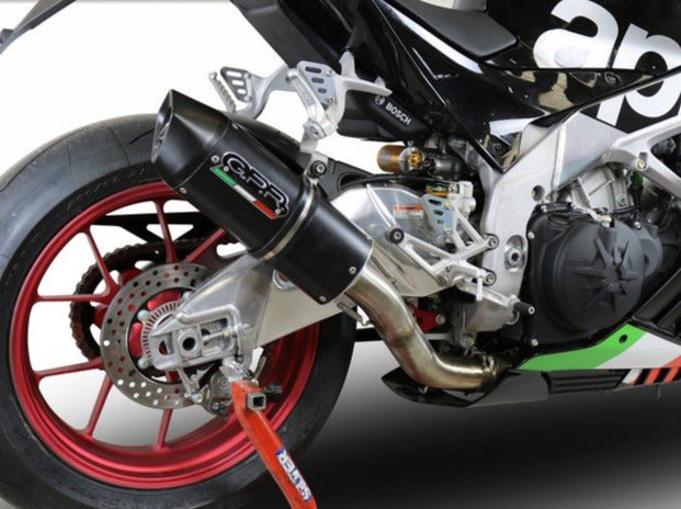 GPR Aprilia RSV4 (17/20) Slip-on Exhaust "Furore Nero"