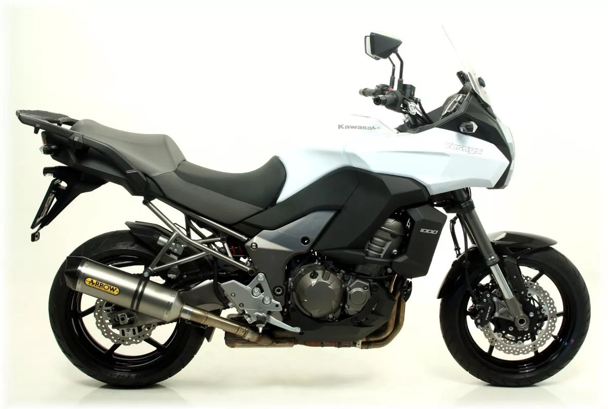 ARROW Kawasaki Versys 1000 (2012+) Titanium Slip-on Exhaust