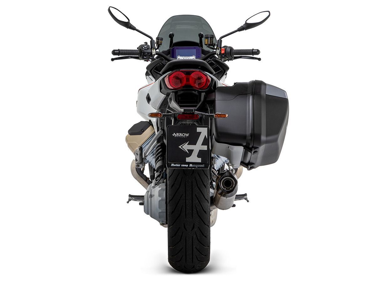 ARROW 71953AK Moto Guzzi V100 Mandello (2023+) Aluminum Slip-on Exhaust "Indy Race" – Accessories in the 2WheelsHero Motorcycle Aftermarket Accessories and Parts Online Shop