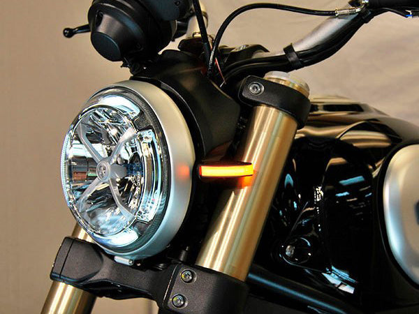 NEW RAGE CYCLES Ducati Scrambler 1100 (2018+) LED Front Turn Signals