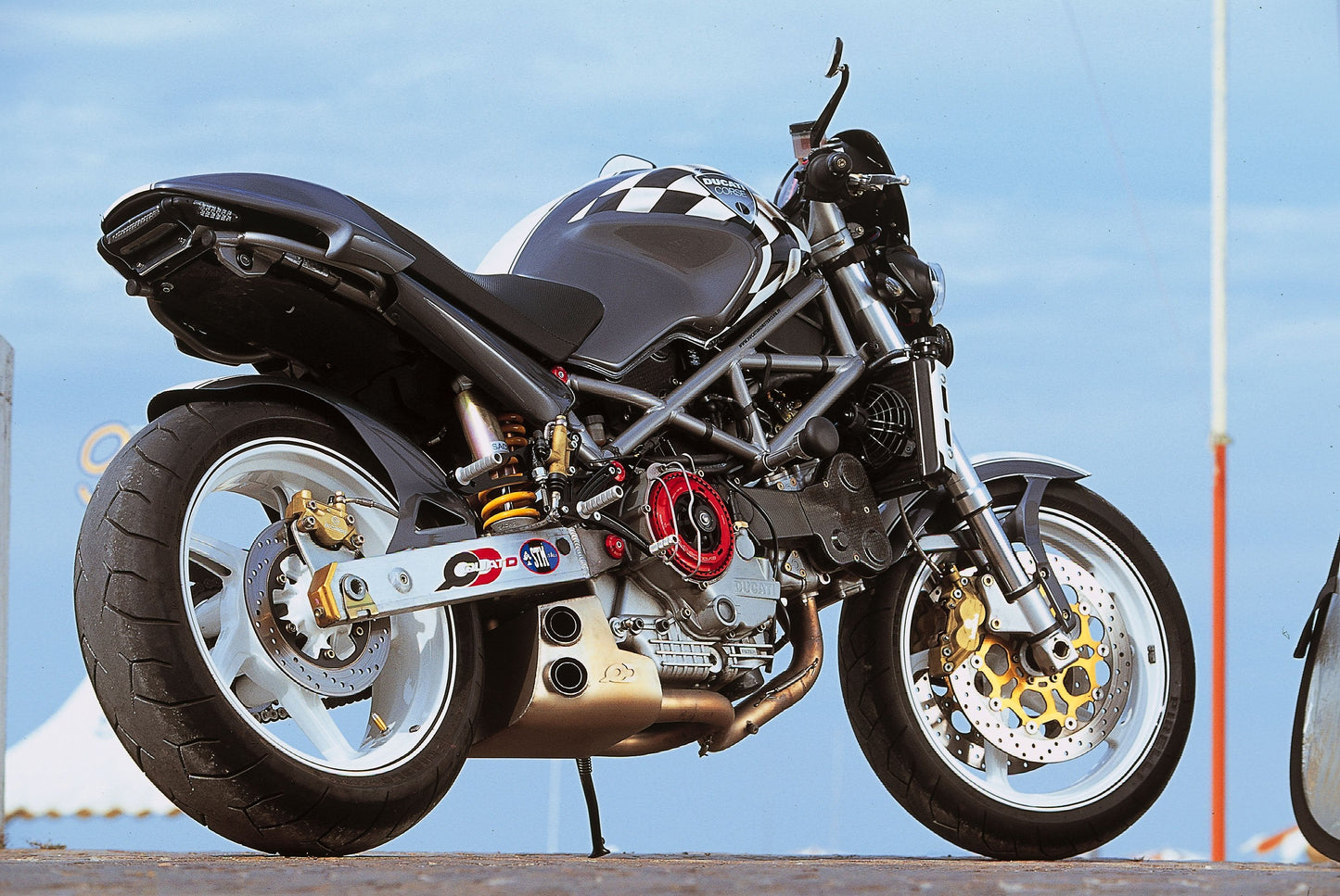 QD EXHAUST Ducati Monster Full Exhaust System "Ex-Box" (EU homologated)