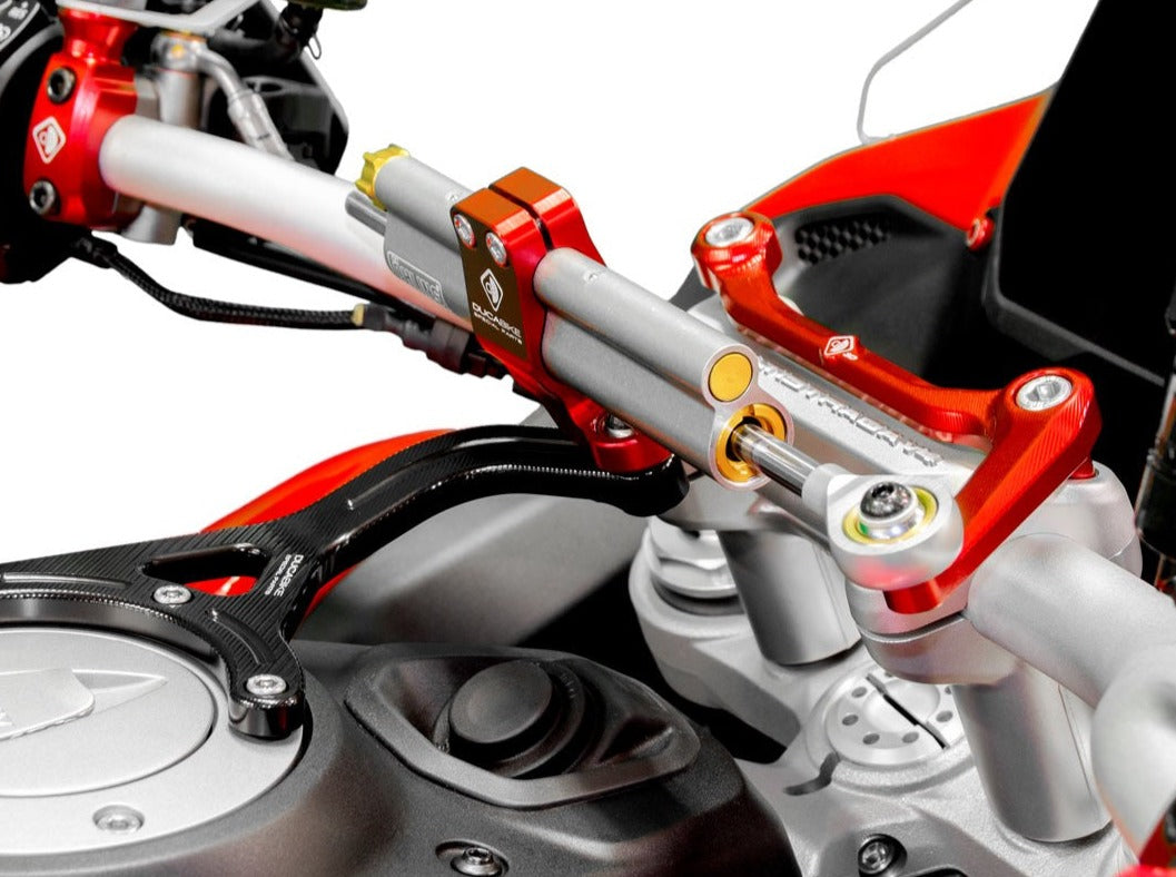Ducati Multistrada V4S Pikes Peak (2022+) OHLINS Steering Damper + DUCABIKE Mounting Kit
