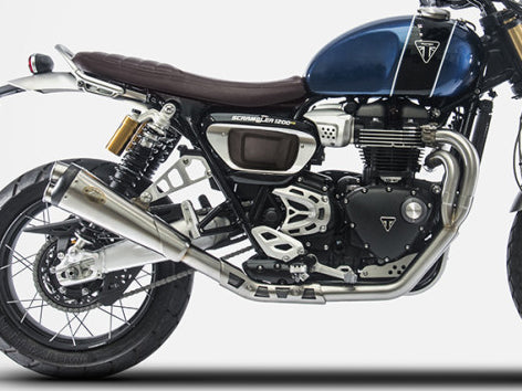 ZARD Triumph Scrambler 1200 (2021+) Full Stainless Steel Exhaust System – Accessories in the 2WheelsHero Motorcycle Aftermarket Accessories and Parts Online Shop