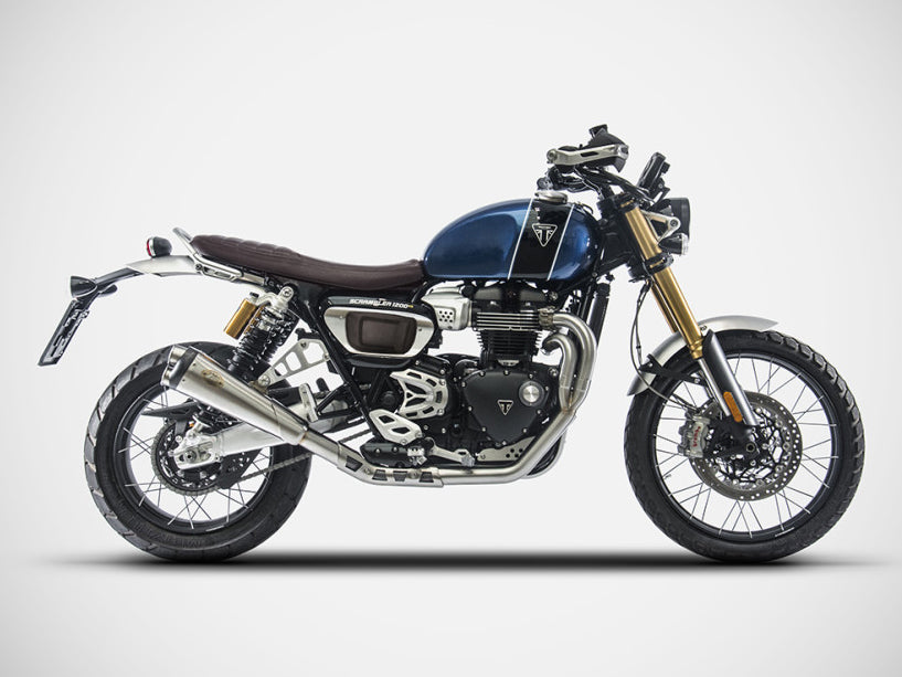 ZARD Triumph Scrambler 1200 (2021+) Full Stainless Steel Exhaust System – Accessories in the 2WheelsHero Motorcycle Aftermarket Accessories and Parts Online Shop