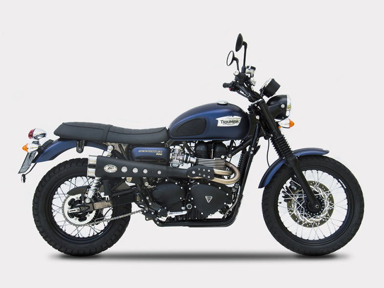 ZARD Triumph Scrambler 900 (02/07) Full Exhaust System "Special Edition" (carburetor; high mount) – Accessories in the 2WheelsHero Motorcycle Aftermarket Accessories and Parts Online Shop