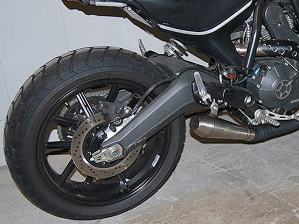NEW RAGE CYCLES Ducati Scrambler 800 Slip-on Exhaust (Polished)