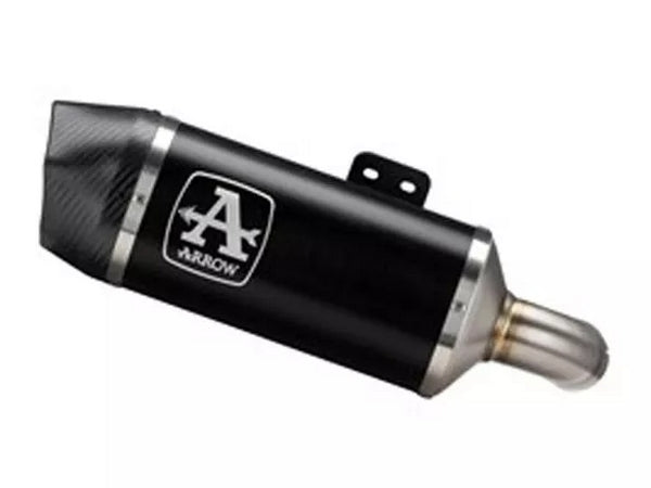 ARROW 71729MI+71915AKN BMW F900R/XR (2020+) Dark Aluminum Slip-on Exhaust "Indy Race" – Accessories in the 2WheelsHero Motorcycle Aftermarket Accessories and Parts Online Shop