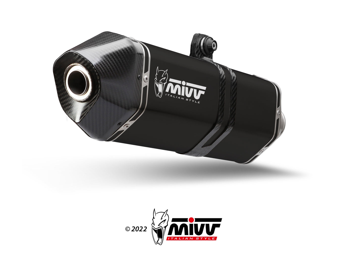 MIVV H.070 HONDA CBR 1000 RR ( 2017 - 19 ) Slip On Exhaust "Speed Edge" (black; approved) – Accessories in the 2WheelsHero Motorcycle Aftermarket Accessories and Parts Online Shop