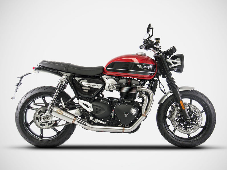 ZARD Triumph Bonneville Speed Twin 1200 (2021+) Full Stainless Steel Exhaust System "SP" – Accessories in the 2WheelsHero Motorcycle Aftermarket Accessories and Parts Online Shop