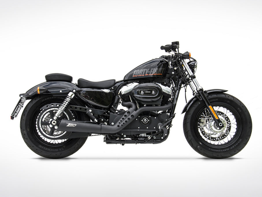 ZARD Harley Davidson Sportster 883 / XL883 (03/13) Full Exhaust System "Sport" – Accessories in the 2WheelsHero Motorcycle Aftermarket Accessories and Parts Online Shop