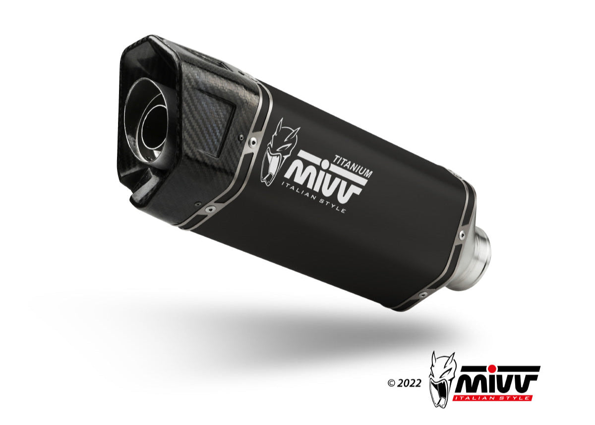 MIVV B.040 BMW R 1250 R / RS (2021 + ) Slip-on Exhaust "SR-1" (black titanium; approved) – Accessories in the 2WheelsHero Motorcycle Aftermarket Accessories and Parts Online Shop