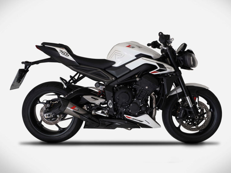 イトウ ZARD Triumph Street Triple 765 Full Exhaust System – Factory Racing